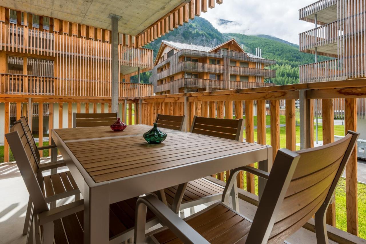 Montela Apartments - Haus C Saas-Grund Exteriér fotografie