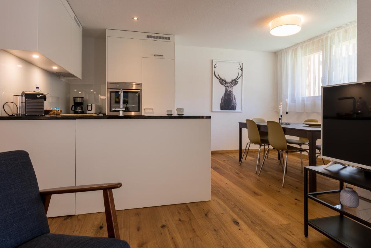Montela Apartments - Haus C Saas-Grund Exteriér fotografie