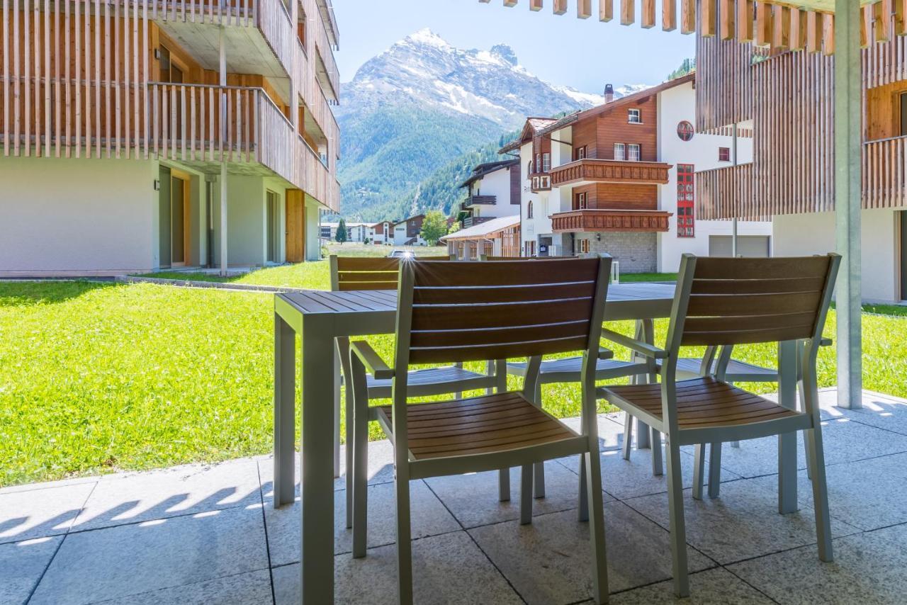 Montela Apartments - Haus C Saas-Grund Exteriér fotografie